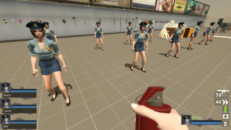 Only Jill Valentine PO Zoey (request)