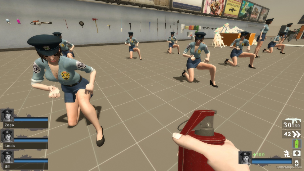 Only Jill Valentine PO Zoey (request)