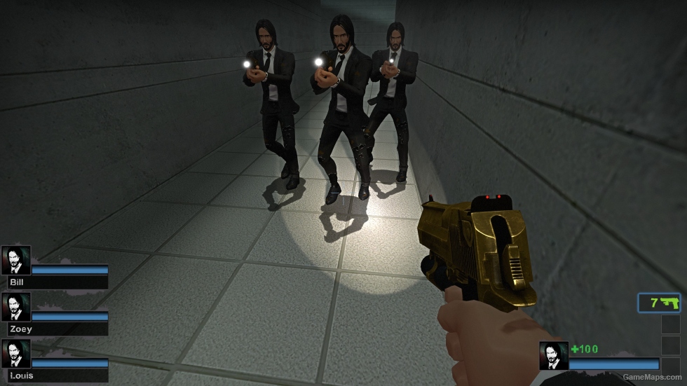 Only John Wick Damaged (request)