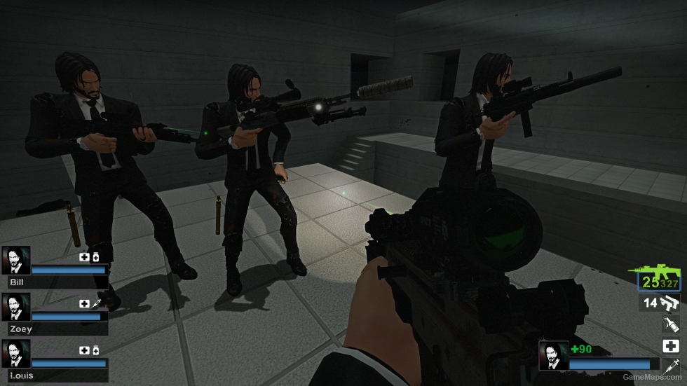 Only John Wick Damaged (request)