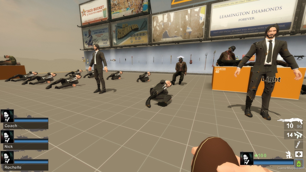 Only John Wick Damaged (request)