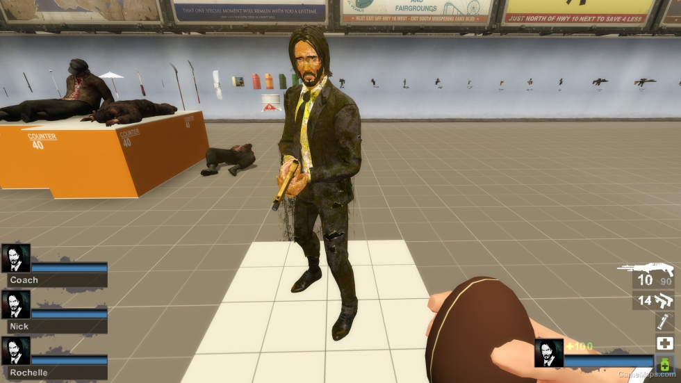 Only John Wick Damaged (request)