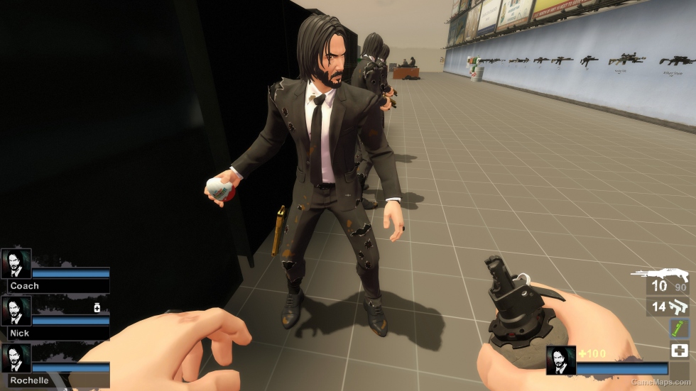 Only John Wick Damaged (request)