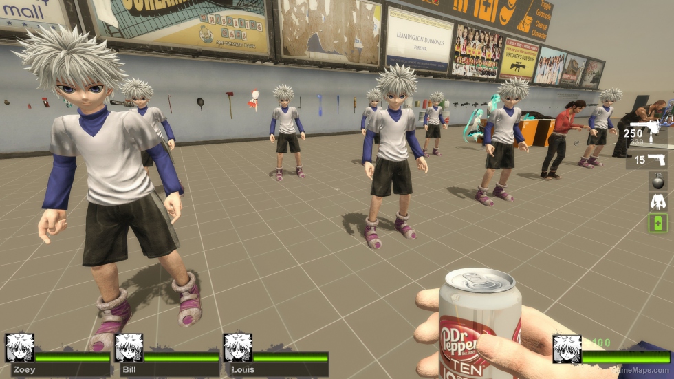 Only Killua Jump Force Co Request Left 4 Dead 2 Gamemaps Jump force, stylized as ｊｕｍｐ ｆｏｒｃｅ, is a crossover fighting video game developed by spike chunsoft and published by bandai namco featuring characters from various manga series of shueisha's weekly shōnen jump anthology in celebration of the magazine's 50th anniversary. left 4 dead 2
