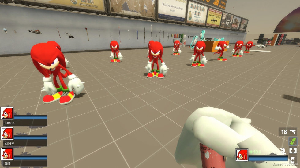 Only Knuckles The Echidna (request)