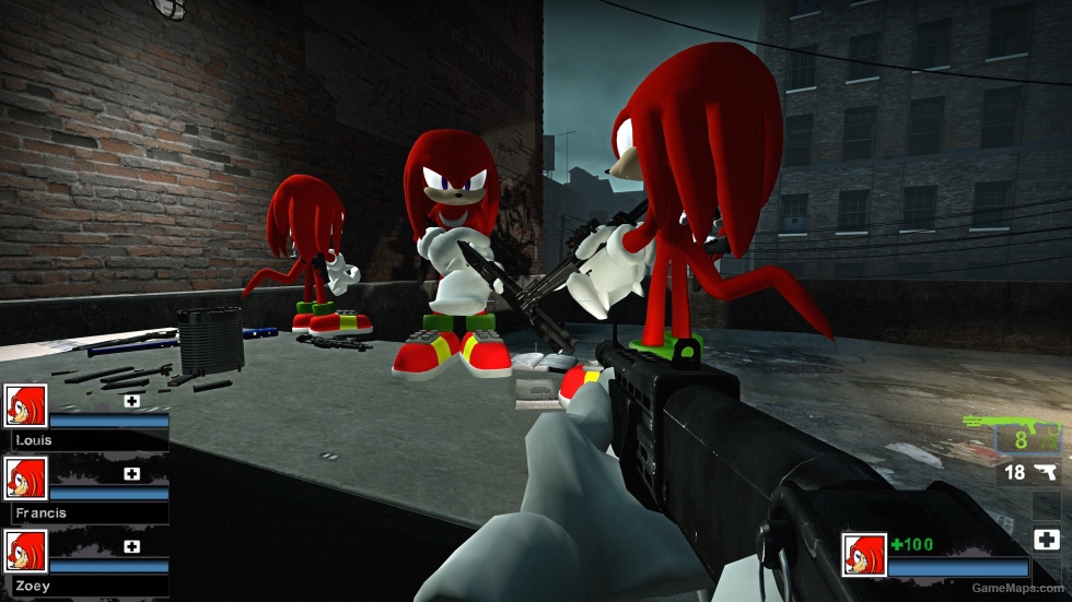 Only Knuckles The Echidna (request)