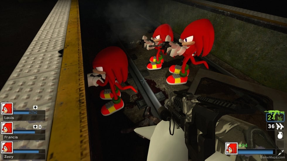 Only Knuckles The Echidna (request)