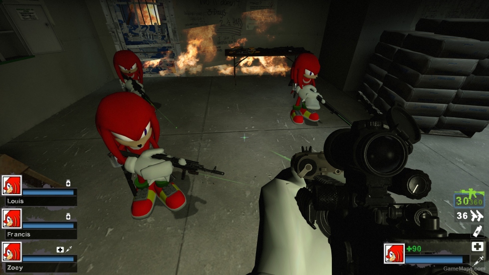 Only Knuckles The Echidna (request)