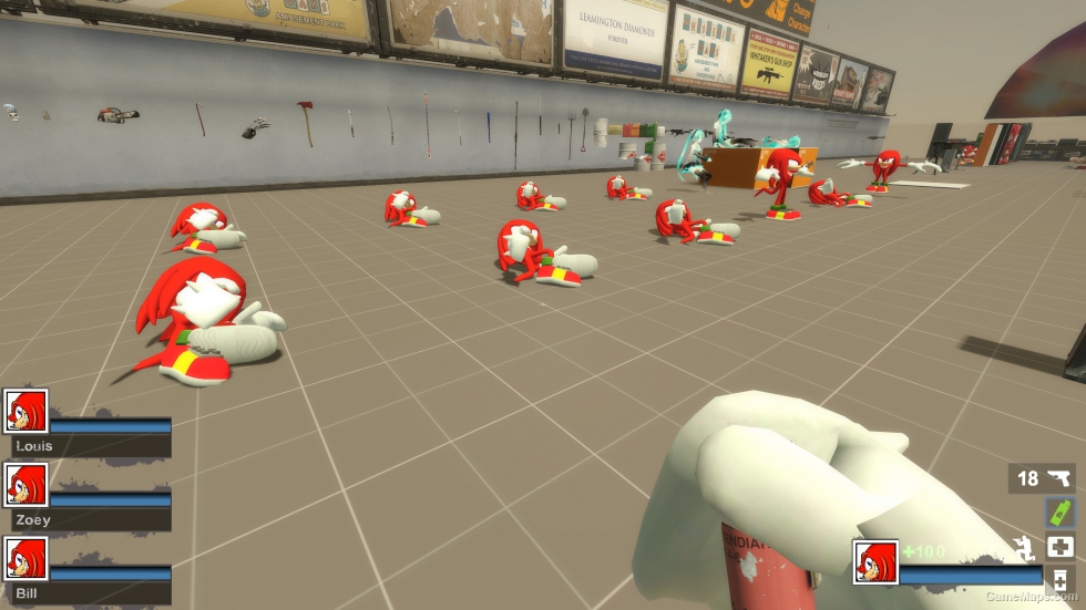 Only Knuckles The Echidna (request)