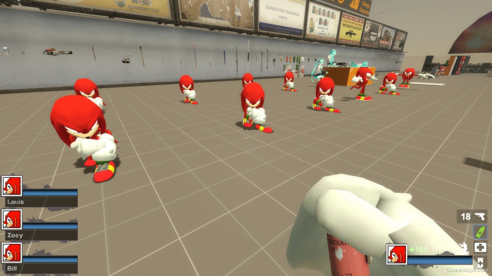 Only Knuckles The Echidna (request)
