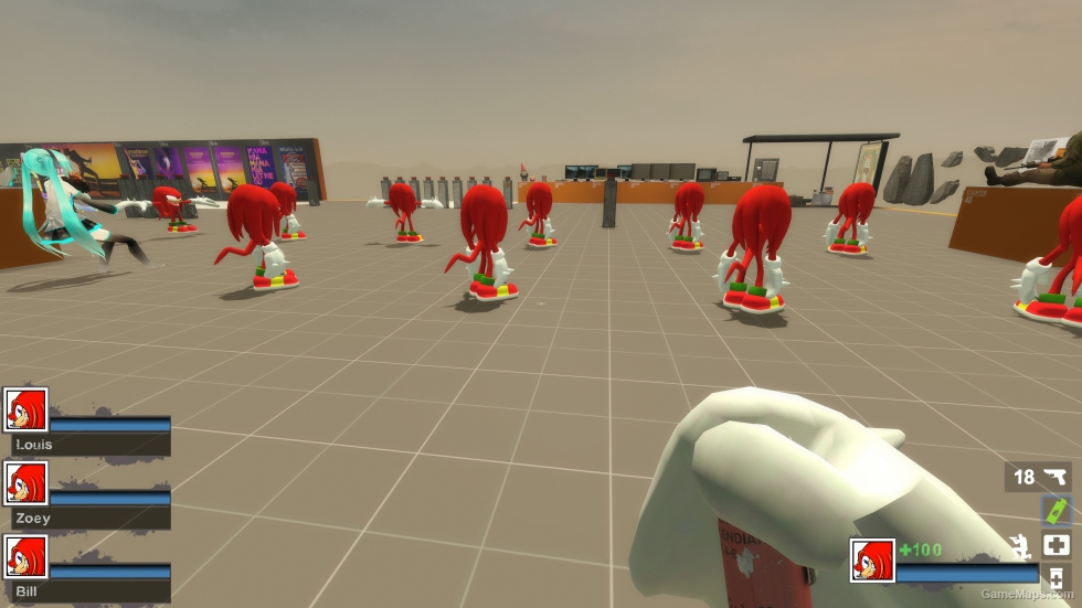 Only Knuckles The Echidna (request)