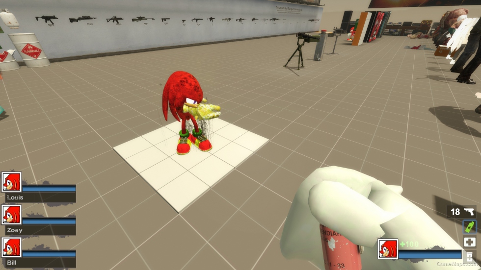 Only Knuckles The Echidna (request)