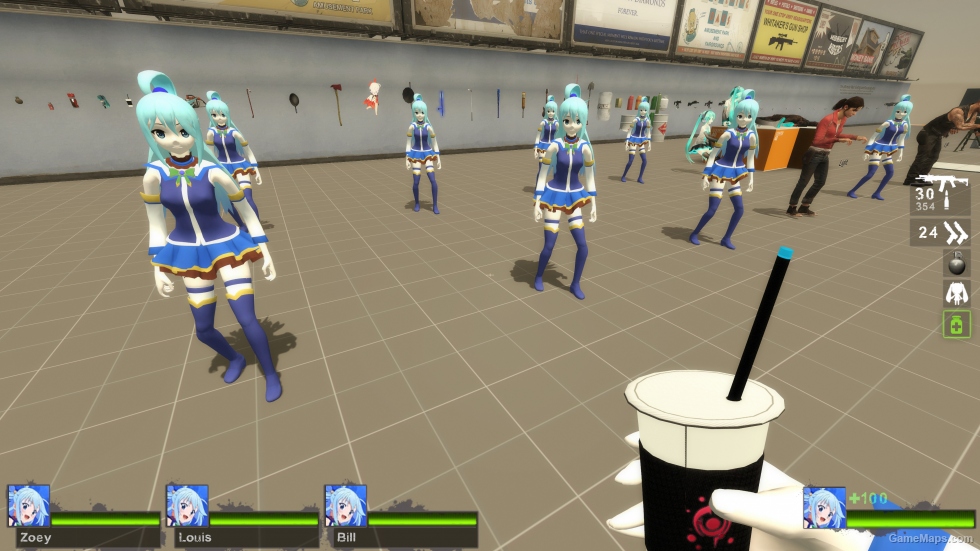 Only Konosuba Aqua Zoey
