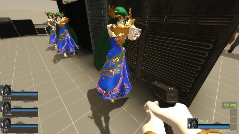 Only Lady Palutena Blue Zoey (request)