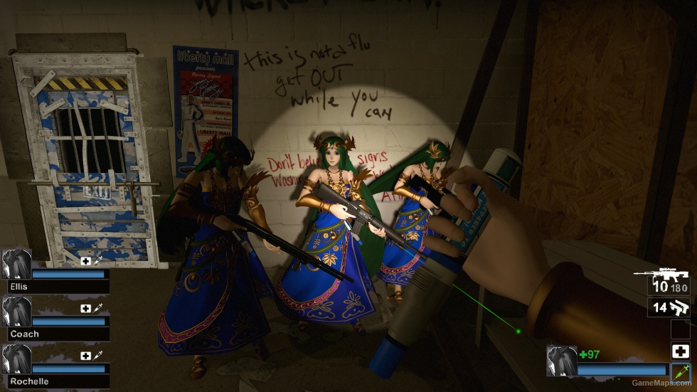 Only Lady Palutena Blue Zoey (request)