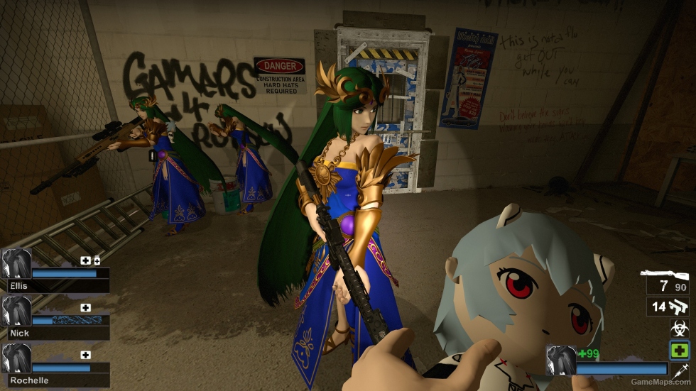 Only Lady Palutena Blue Zoey (request)