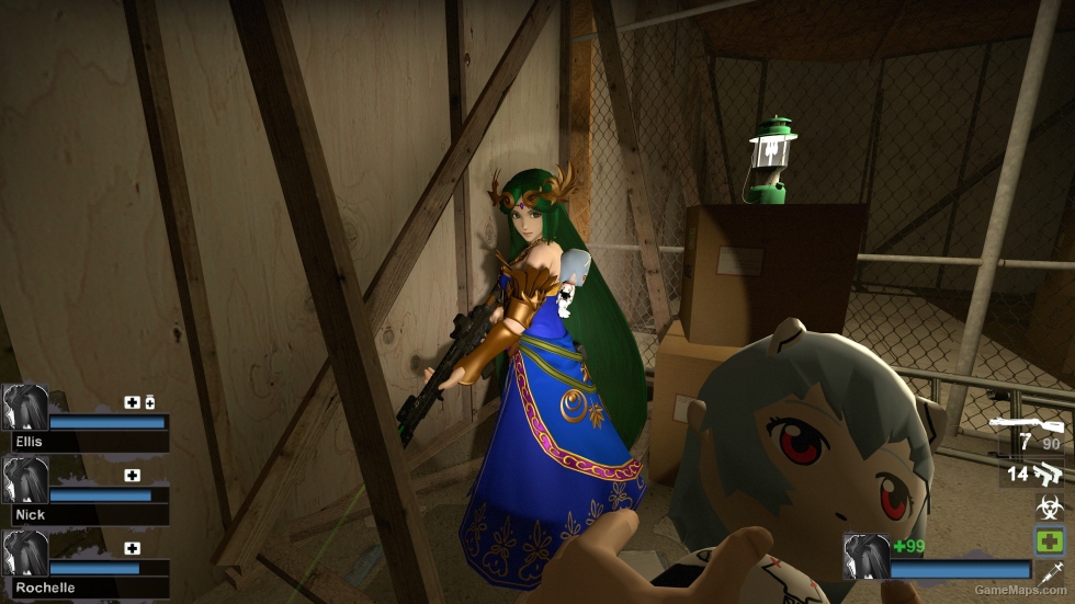 Only Lady Palutena Blue Zoey (request)