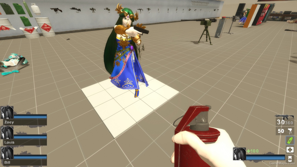 Only Lady Palutena Blue Zoey (request)
