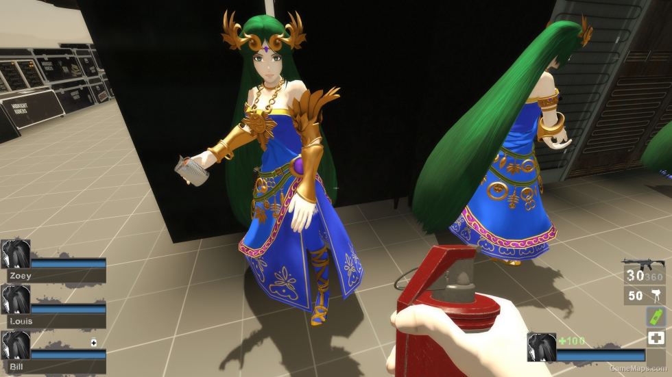 Only Lady Palutena Blue Zoey (request)