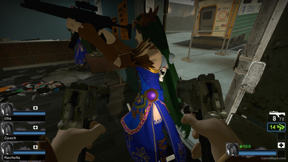 Only Lady Palutena Blue Zoey (request)