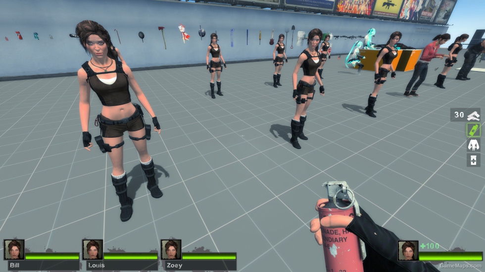 Only Lara Croft Zoey (request)