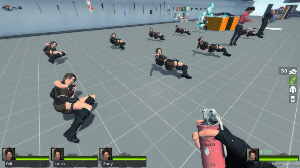 Only Lara Croft Zoey (request)