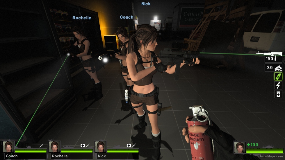 Only Lara Croft Zoey (request)