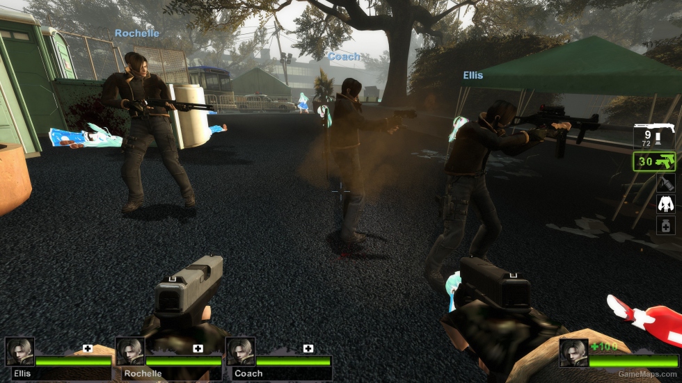 Only Leon Replaces RE4 (request)