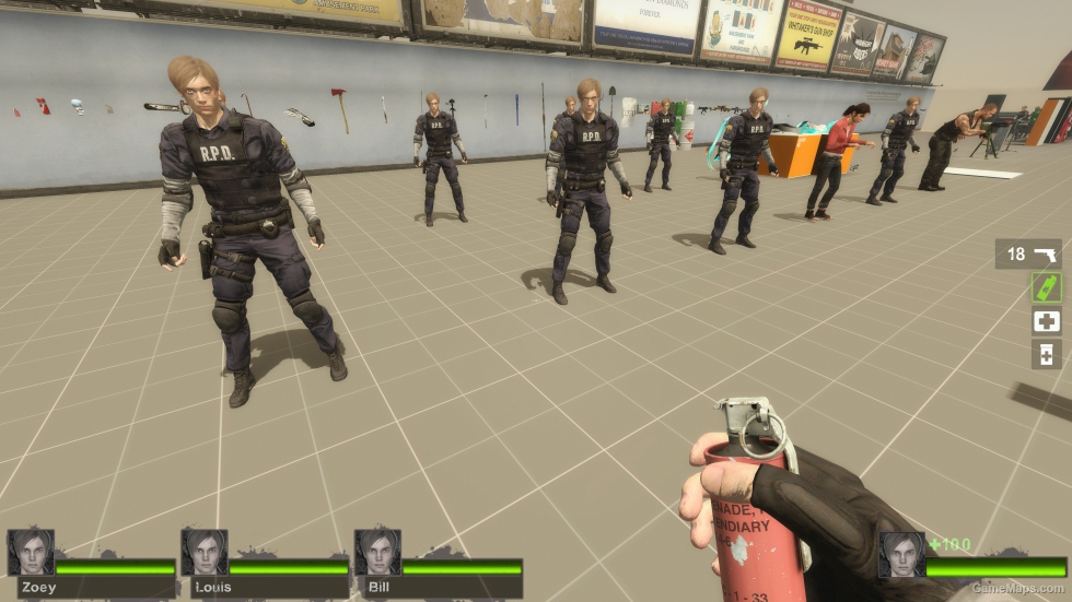 Only Leon RPD RE2 (request)