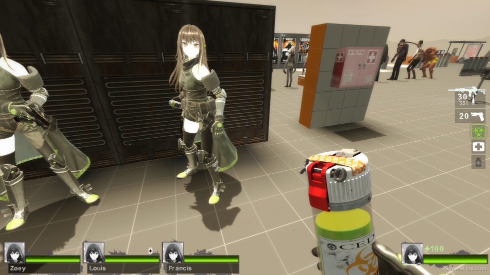 Only M4A1 Mod 3 Zoey (request)