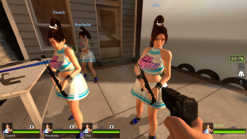 Only Mai Cheerleader Remove tail Zoey (request)
