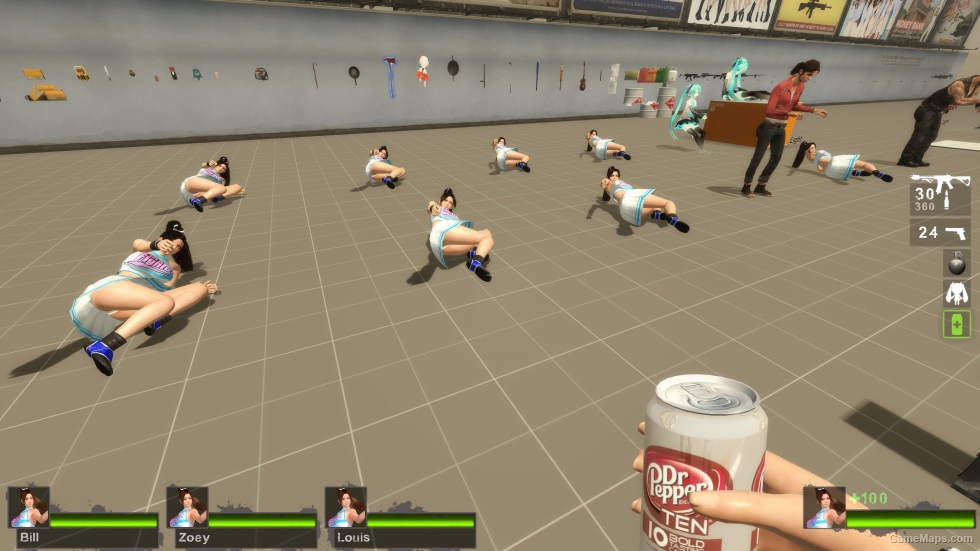 Only Mai Cheerleader Remove tail Zoey (request)