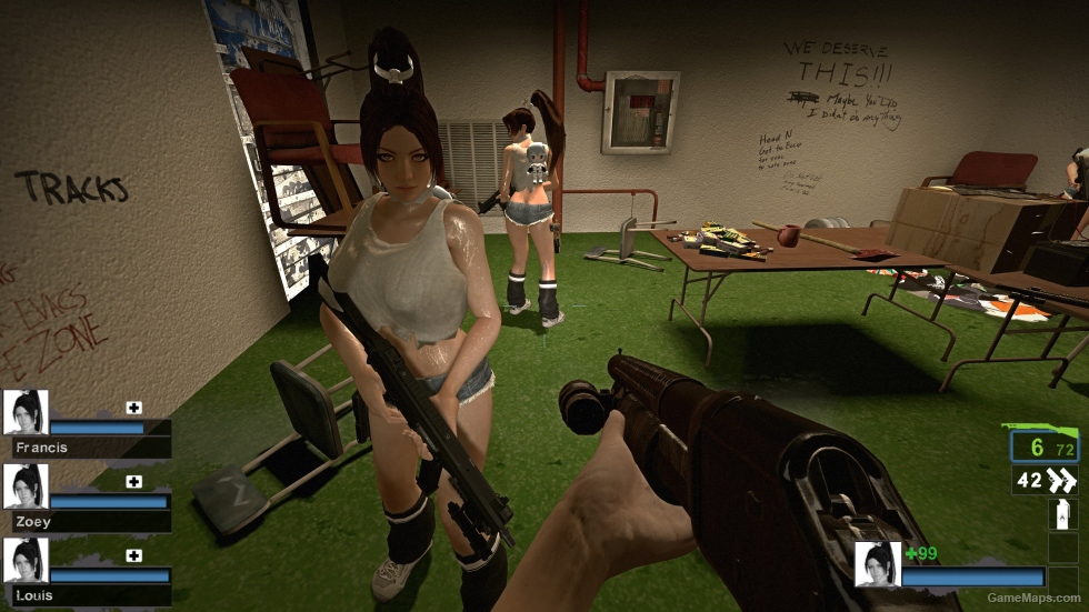 Only Mai Shiranui L4D Clothed Zoey (request)
