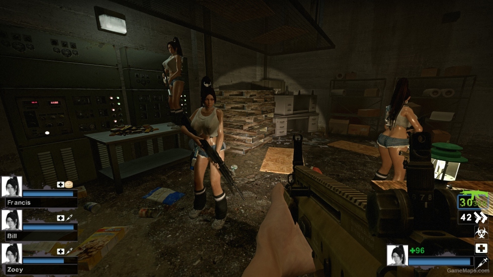 Only Mai Shiranui L4D Clothed Zoey (request)