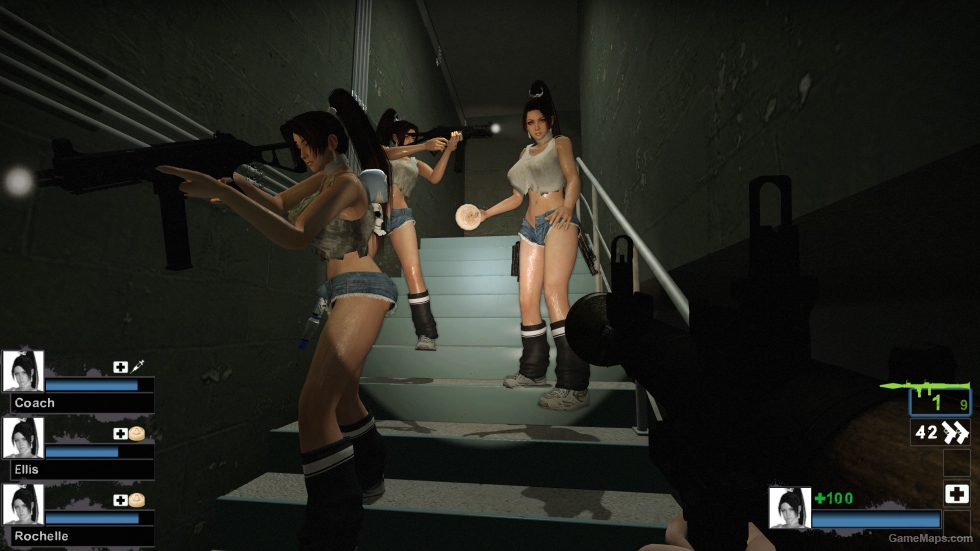 Only Mai Shiranui L4D Clothed Zoey (request)