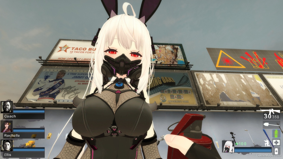 Only Maya Cyberpunk bunny girl9 Zoey (request)
