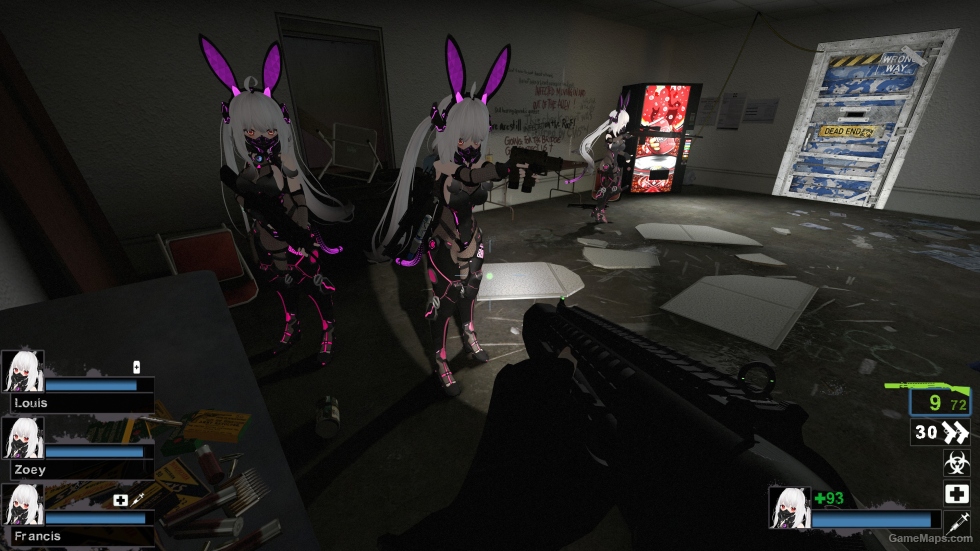 Only Maya Cyberpunk bunny girl9 Zoey (request)