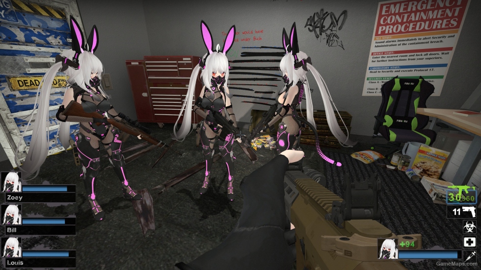 Only Maya Cyberpunk bunny girl9 Zoey (request)