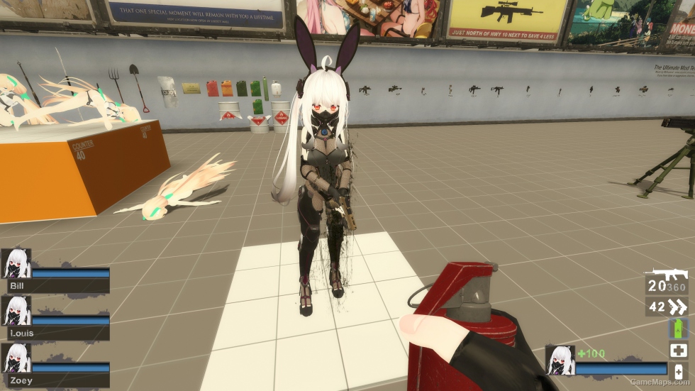 Only Maya Cyberpunk bunny girl9 Zoey (request)