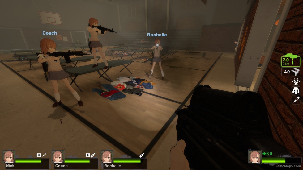 only mikoto misaka sisters zoey (Mod) for Left 4 Dead 2 - GameMaps.com
