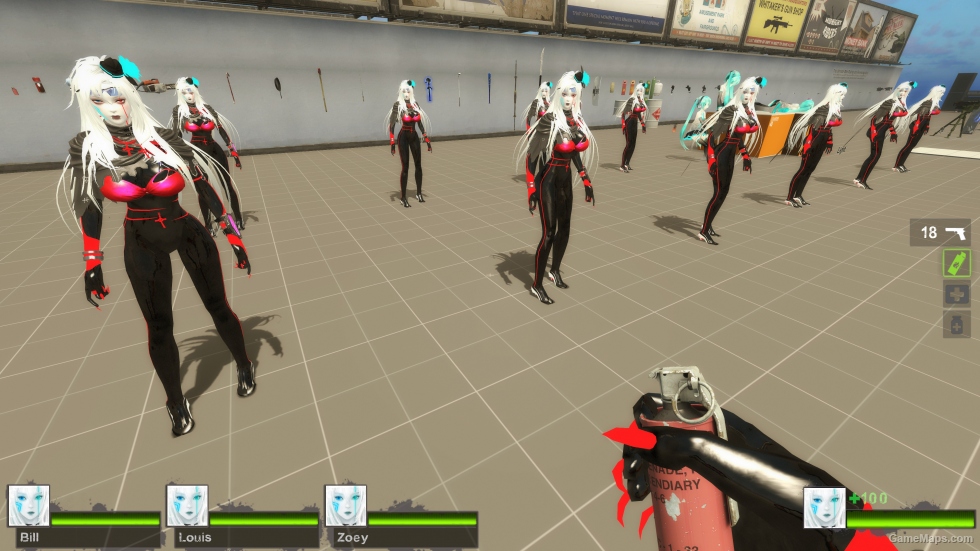 Only Miul Cyberpunk redblack Zoey