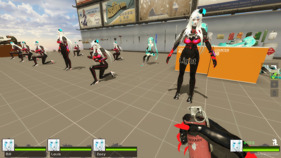 Only Miul Cyberpunk redblack Zoey