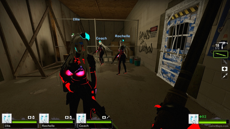 Only Miul Cyberpunk redblack Zoey
