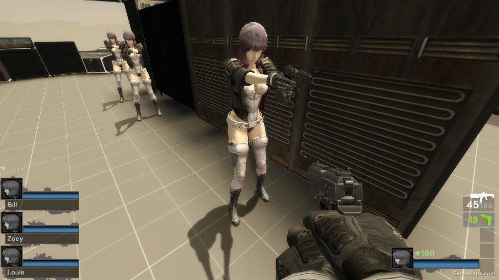 Only Motoko Kusanagi
