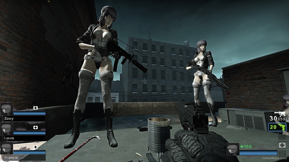 Only Motoko Kusanagi