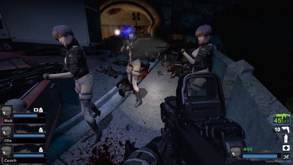 Only Motoko Kusanagi