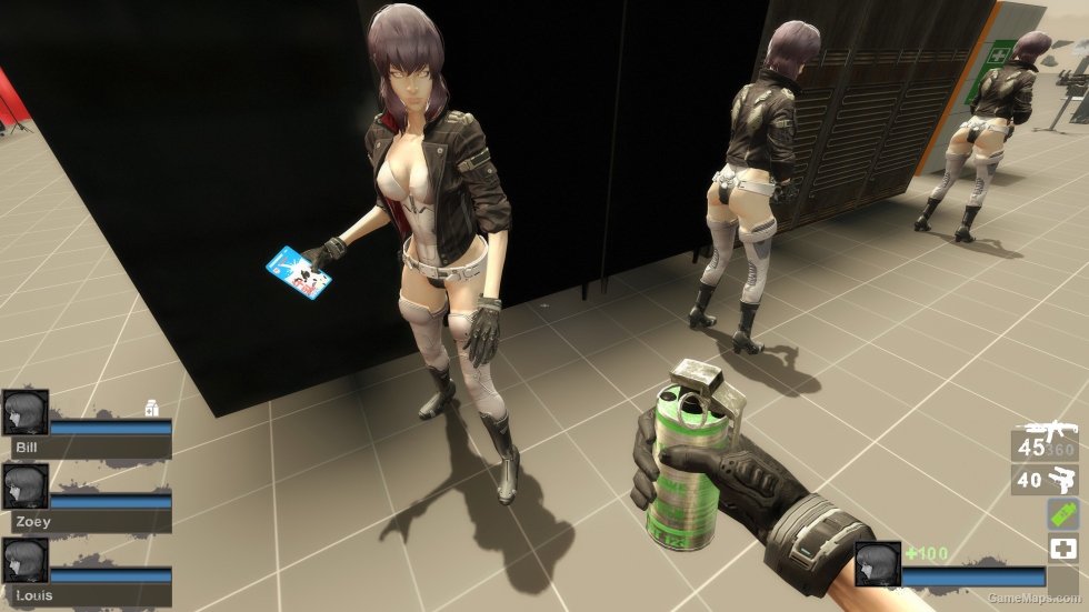 Only Motoko Kusanagi