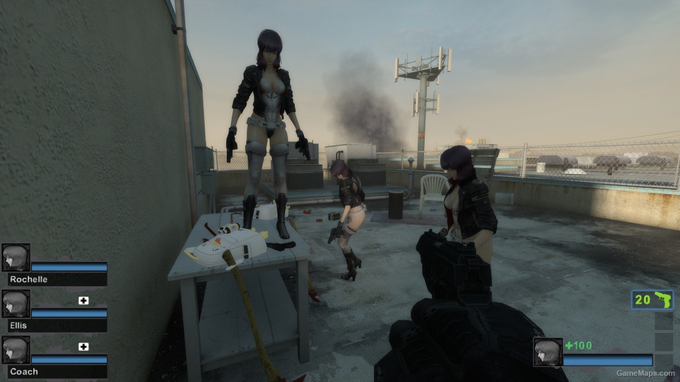 Only Motoko Kusanagi