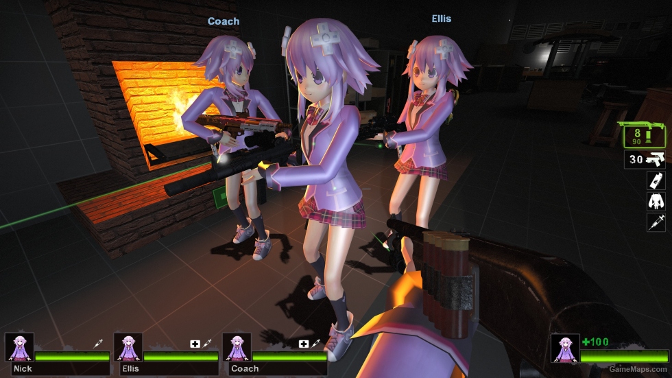 Only nepgear school uniforms Zoey (request)