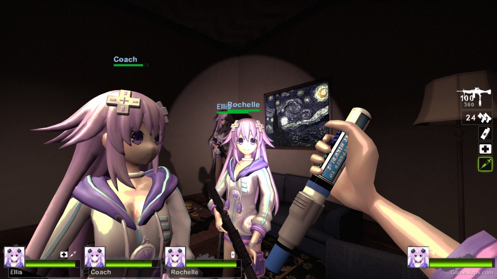 Only neptunia white suit Zoey (request)